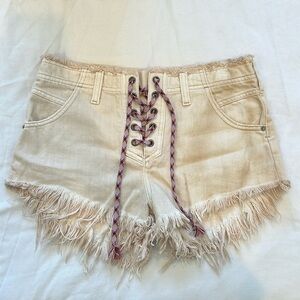 Free People Denim Shorts